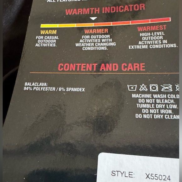 ZeroXposur Black Athletic face mask/shield-one size fits most! Zoom in for deets - Picture 8 of 12